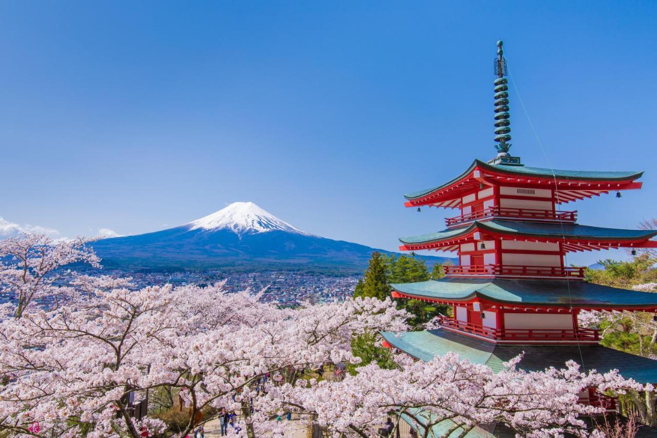 Mt Fuji Glamping Tourist Villa Kawaguchiko Фудзикавагутико Экстерьер фото